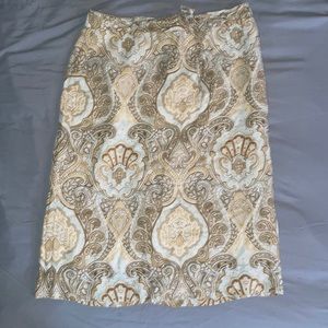 Banana Republic Bandana Skirt